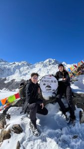 kyangjin ri the lower peak of langtang